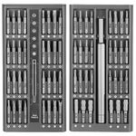 63 in 1 Precision Screwdriver Set Cellphone Repair Tool Kit with Case Screwdriver Set for Electronics, Gameconsole, Watch, Tablet, PC