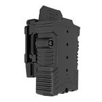 360 Degrees Adjustable Rotation AR15 Magazine Pouch AR15 M4 M16 Magazine Holder 5.56mm Rifle Magazine Carrier for Belt 1.5" to 2" Outside Waistband Belt Carry