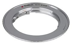 Fotodiox Lens Mount Adapter Contax Yashica C/Y Lens to Canon EOS Adapter for Canon EOS 1D 1DS Mark II III IV 5D Mark II 7D 30D 40D 50D 60D 70D Digital Rebel T2i T3 T3i T4i T5i SL1 300D 350D 400D 450D 500D 550D 1000D