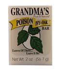 Grandma's Poison Ivy Soap Bar - 2.0 oz Itch Relief Wash with Jewelweed & Colloidal Oatmeal - 67012