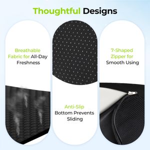AUVON Memory Foam Seat Cushion – Ergonomic Pressure Relief Pad