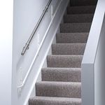 KiddieRail Adjustable Handrail To Help Safeguard Your Child On The Stairs (Standard Configuration)