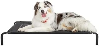 flea free Elevated Dog Bed (Medium) 106x63x15cm / Black/The Original fleafree Brand