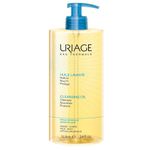 Uriage Cleansing Oil 1L - Body & Face - Sensitive Skin - Cleanses, Nourishes, Prevents Dryness - With Gentle Superfatting Agents Leaving a Soft, Protective Film On the Skin