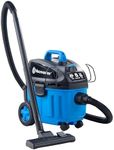 Vacmaster 4 Gallon, 5 Peak HP with 2-Stage Industrial Motor Wet/Dry Floor Vacuum, VF408, Blue