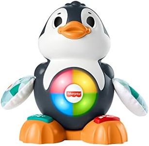 Fisher-Price - Parlamici Pino Pinguino Numeri e Parole, versione italiana, giocattolo interattivo musicale con luci e movimenti per l'apprendimento, giocattolo per bambini, 9+ mesi, HRB78