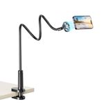Voinap Gooseneck Phone Holder for Bed Laying Down, Magnetic Cell Phone Mount for Desk Headboard Bedside, Flexible Long Arm Stand for iPhone17 16 15 14 13 12 Pro Max Plus.