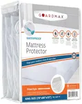 Guardmax King Mattress Protector - Premium Waterproof and Hypoallergenic King Size Mattress Cover Fitted Sheet - Protects Against Urination, Perspiration, & Other Fluid Spills.