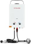 Propane Tankless Water Heater, GASLAND Outdoors BS158 1.58GPM 6L Portable Gas Water Heater, Instant Propane Water Heater, RV Camping Water Heater, Overheating Protection, Easy to Install