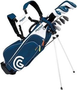 Cleveland Golf Junior Golf Set, Large Ages 10-12, 7 Clubs and Bag