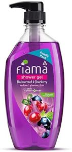 Fiama Body Wash Shower Gel Blackcurrant & Bearberry, 750ml Family Pack, Body Wash for Women & Men with Skin Conditioners for Radiant Glow, Suitable for All Skin Types