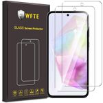 WFTE [2-Pack Screen Protector for Samsung Galaxy A35 5G,Anti-Scratch,High Transparency,Anti-fingerprint,Bubble-Free,Dust-Free Premium Tempered Glass Screen Protector For Samsung Galaxy A35 5G