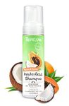 TropiClean Dog Shampoo Grooming Supplies - Moisturising Waterless Shampoo - Waterless Dog and Cat Shampoo - Dog Dry Shampoo - No Rinsing Required - Used by Groomers - Papaya & Coconut, 220ml