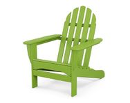 POLYWOOD AD4030LI Classic Outdoor Adirondack Chair, Lime