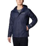 Columbia Men's Watertight 2 Jacket, Waterproof Rain Jacket, Collegiate Navy, Size M