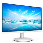 PHILIPS 241V8AW - 24" FHD Monitor with inbuilt Speakers (1920x1080, 75 Hz, VGA, HDMI) White