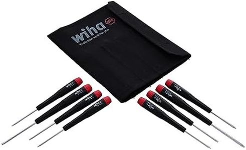 Wiha 26799 - Set di 8 cacciaviti Torx, colore: rosso