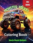 Monster Truck Coloring Book: 250 Pa