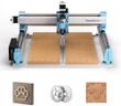 Genmitsu CNC Router Machine 4040-PRO for Metal Acrylic Cutting Milling, GRBL Control, Lead Screw Driven, 3 Axis Engraving, Working Area 15.7” x 15.7” x 3.1”