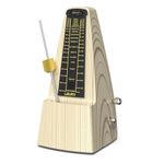 Mechanical Metronome with Metal Movement, LEKATO Upgraded Version Universal Traditional Metronome for Piano Drums Guitar Violin Ukulele Saxophone, Classic Look Loud Sound No Batteries Needed