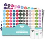 The Organized Pharmacy Expiration Dates Stickers System - See. Pull. Done. 3 Year Supply - 480 Color Coded Pharmacy Inventory, Chemistry & Food Expiration Date Management Labels Stickers (2023)