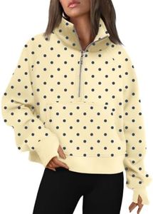 AUTOMET Womens Sweatshirts Half Zip Fleece Pullover Fall Outfits