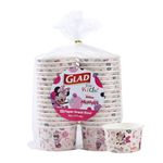 Glad for Kids Disney Mickey and Friends 6oz Paper Snack Bowls| Disney Minnie Mouse Pink Polka Dog Paper Snack Bowls, Kids Bowls | Kid-Friendly Paper Snack Bowls for Everyday Use, 6oz Paper Bowls 32 Ct