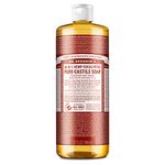 Dr. Bronner’s - Pure-Castile Liquid Soap (Eucalyptus, 946 mL) - Made with Organic Oils, 18-in-1 Uses: Face, Body, Hair, Laundry, Pets & Dishes, Concentrated, Vegan, Non-GMO