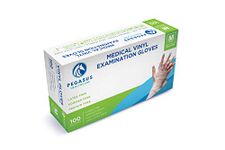 Olsen & Smith Unisex Pegasus Healthcare Clear Disposable Gloves, Clear, M UK