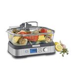 Cuisinart STM-1000 Cook Fresh Digital Glass Steamer, One Size, Stainless Steel