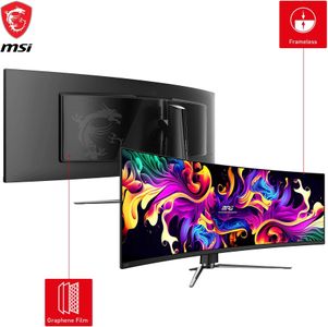 MSI MPG 49" QD-OLED Gaming Monitor – Ultra-Wide Curved Display