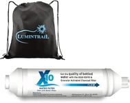 Lumintrail SPM-X10 Water Filter, Granulated Activated Charcoal Filter, in-Line Hose Pre-Filter for Hot Tub & Spas, with a Drawstring Bag