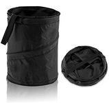 Guokoo Black Compact Mini Collapsible Car Bin