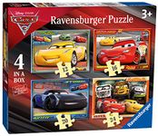 Ravensburger Disney Pixar Cars 4 in Box (12, 16, 20, 24 Pieces) Jigsaw Puzzles for Kids Age 3 Years Up