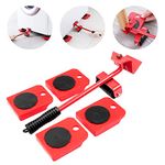 Furniture Lifter Heavy Appliance Dolly Rollers Wheel Slider Mover Tool Set With 4 Sliders 360° Easy Moving