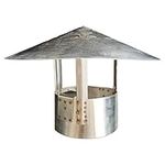 Galvanized Rain Cap Chimney Cap Sta