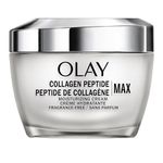 Olay Collagen Peptide Face Moisturizer, Firming Cream for Women, Fragrance-Free, Non-Greasy - Hydrating, Anti-Aging, Anti-Wrinkle, Smoothing of Fine Lines, Tightening Skin Care - Niacinamide, 50 mL