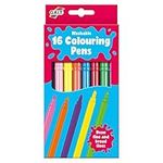 Galt Toys, 16 Colouring Pens - Washable, Colouring Pens for Kids, Ages 3 Years Plus