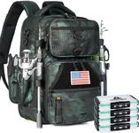 Ghosthorn Fishing Backpack with 4 T