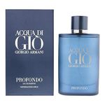 Giorgio Armani Unisex Vaporizador GIORGIO ARMANI ACQUA DI GIO PROFONDO EAU DE PARFUM 125ML VAPORIZER, Black, Only UK