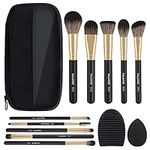 Makeup Brushes,MAANGE 10 PCs Travel