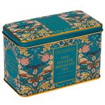 New English Teas Song Thrush and Berries Tea Tin with 40 English Breakfast Teabags