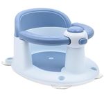 Baby Bath Seat for Babies 6 Months & Up, Non-Slip Infant Toddler Baby Bathtub Bath Seat for Sitting Up, Baby Tub Seat with Suction Cups for Shower (Blue)