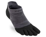 Injinji Run Lightweight No-Show Unisex Toe Socks M