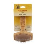 Burt's Bees for Pets Slicker Brush | Removes Loose Cat Fur, Prevents Matting | Ideal for Daily Grooming, Smooth Coat