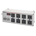 Tripp Lite ISOBAR8ULTRA Isobar 8 Outlet Surge Protector Power Strip, 12ft Cord, Right-Angle Plug, Metal Lifetime Limited Warranty & Dollar 50,000 Insurance White