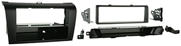 Metra 99-7504 Single DIN Installation Dash Kit for 2004-2009 Mazda 3 (Black)