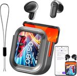 NE20 Translation Earbuds with LCD Screen,NE20 AI Translator Earbuds Real Time, 8 Translation Modes Bluetooth Earbuds for 134 Languages Accents, Bluetooth 6.0, 60H Playtime wireless earbuds for Travel