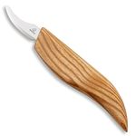 BeaverCraft Wood Carving Knife Whittling Knife for Beginners C18 - Safety Chip Carving Knife Whittling Tools Wood Carving Tools for Beginners - Sloyd Small Carving Knife General Knife for Whittling