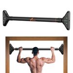 Sportneer Pull Up Bar Doorway Chin Up Bar No Screws Door Frame Chin Up Push Up Sit Up Bar Adjustable 75-94cm (29.5''-37'') Up to 200kg Capacity Workout Bar